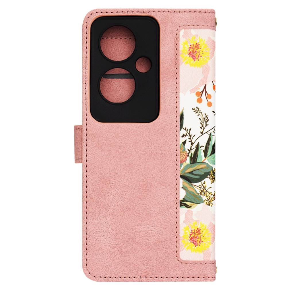 Maska za Oppo Reno11 F, Techsuit, FlipCraft, Roza