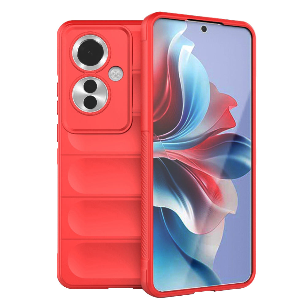 Maska za Oppo Reno11 F, Techsuit, Magic Shield, Crvena