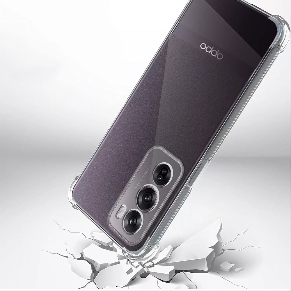 Maska za Oppo Reno12 Pro, Techsuit, Shockproof Clear, Prozirna