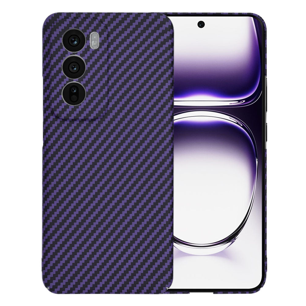 Maska za Oppo Reno12, Techsuit, Carbonite FiberShell, Ljubičasta