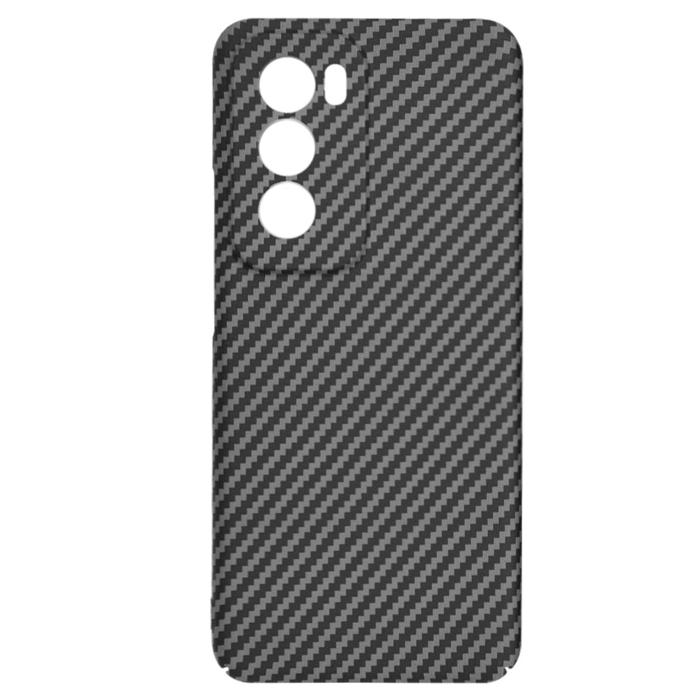 Maska za Oppo Reno12, Techsuit, Carbonite FiberShell, Crna