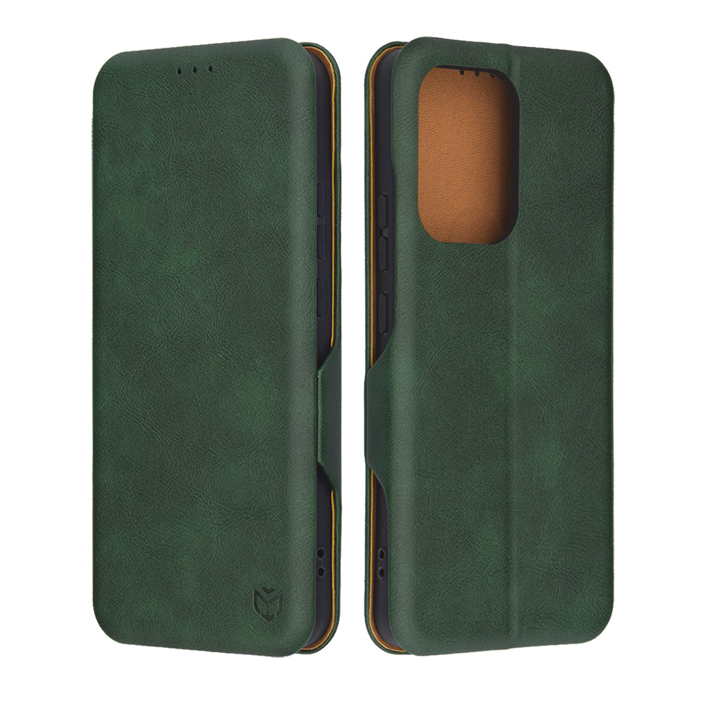 Futrola za Oppo Reno13 FS 5G / Reno13 F 4G / Reno13 F, Techsuit, Safe Wallet Plus, Zelena