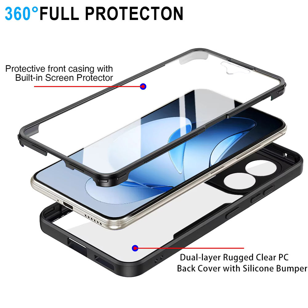 Maska za Oppo Reno13 Pro, Techsuit, ColorVerse 360, Roza