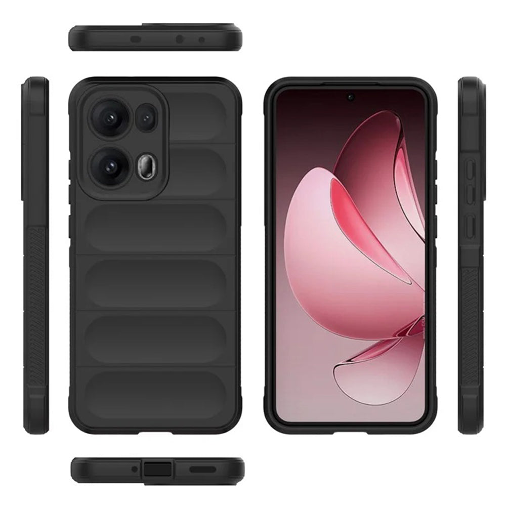 Maska za Oppo Reno13 Pro, Techsuit, Magic Shield, Crna