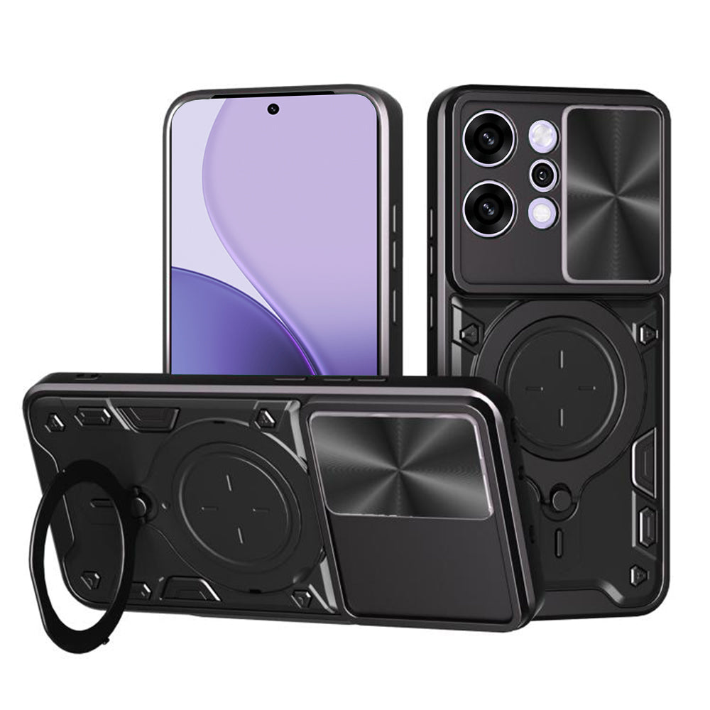 Maska za Oppo Reno14 Pro, Techsuit, CamGuard Pro, Crna