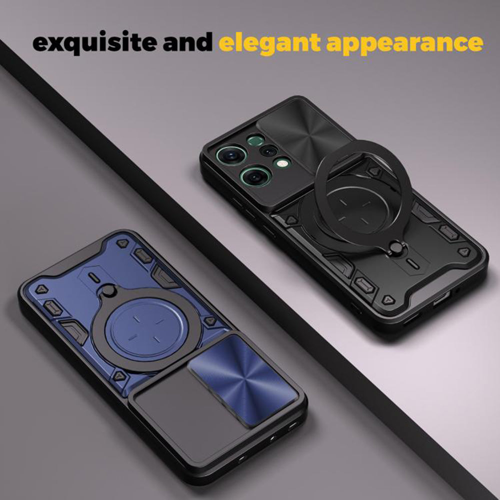Maska za Oppo Reno14 Pro, Techsuit, CamGuard Pro, Crna
