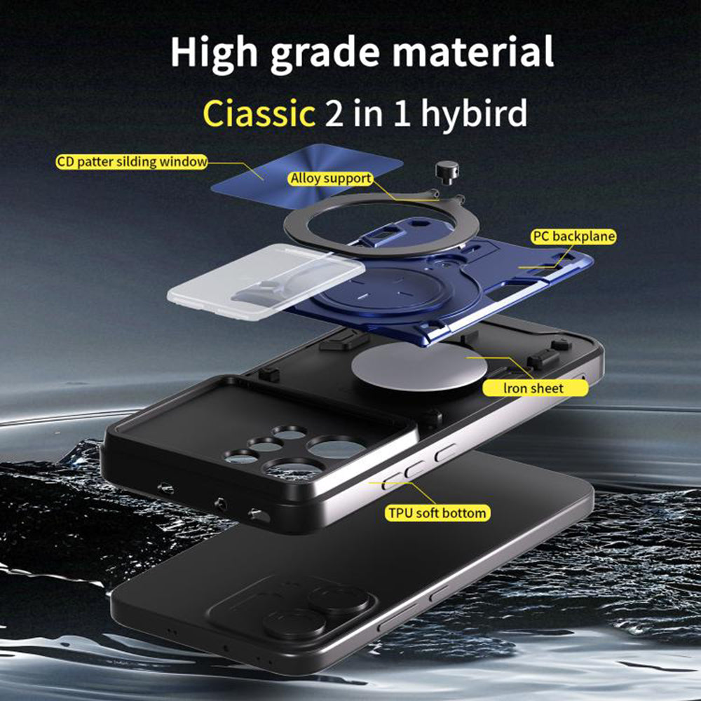 Maska za Oppo Reno14 Pro, Techsuit, CamGuard Pro, Crna