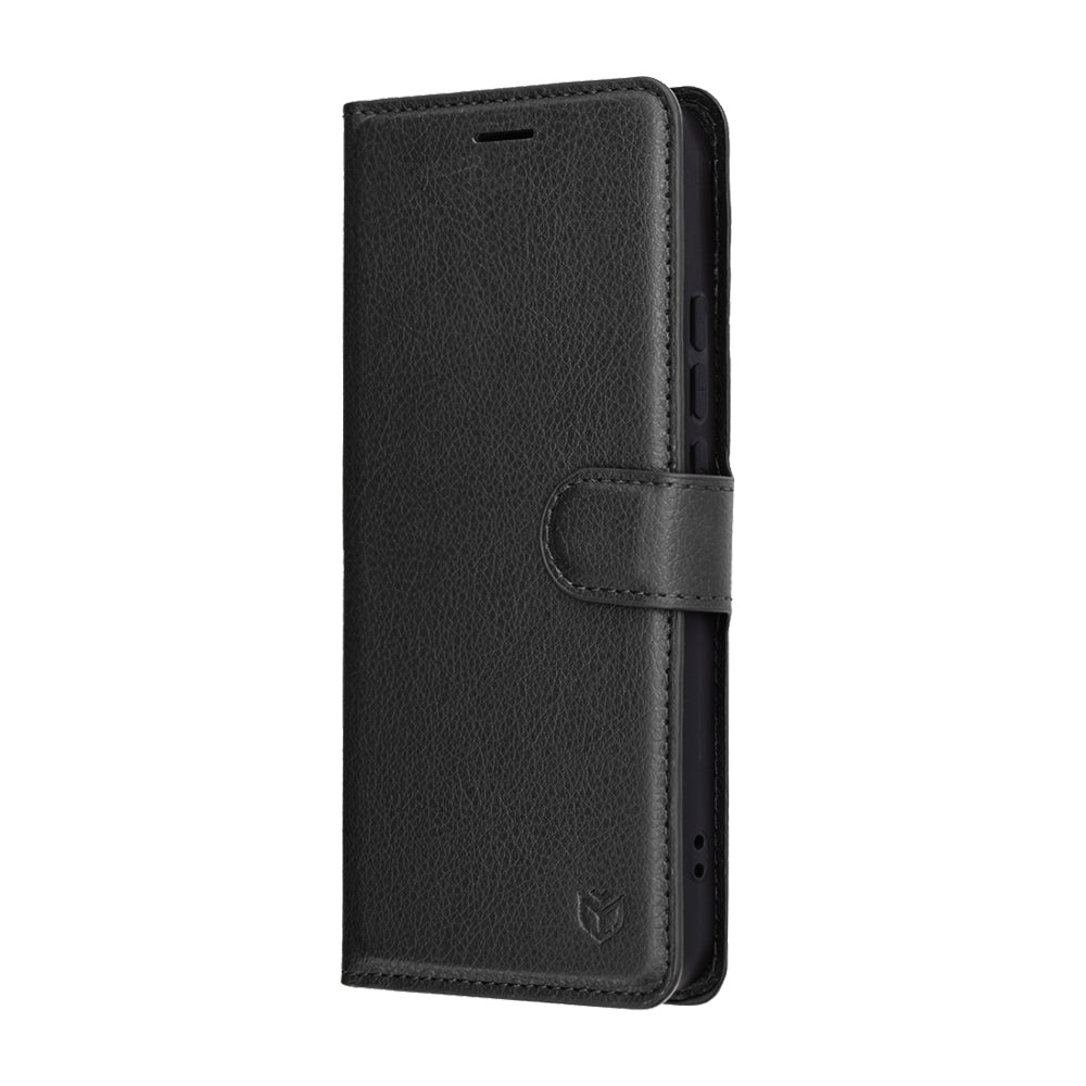 Futrola za Oppo Reno14, Techsuit, Leather Folio, Crna