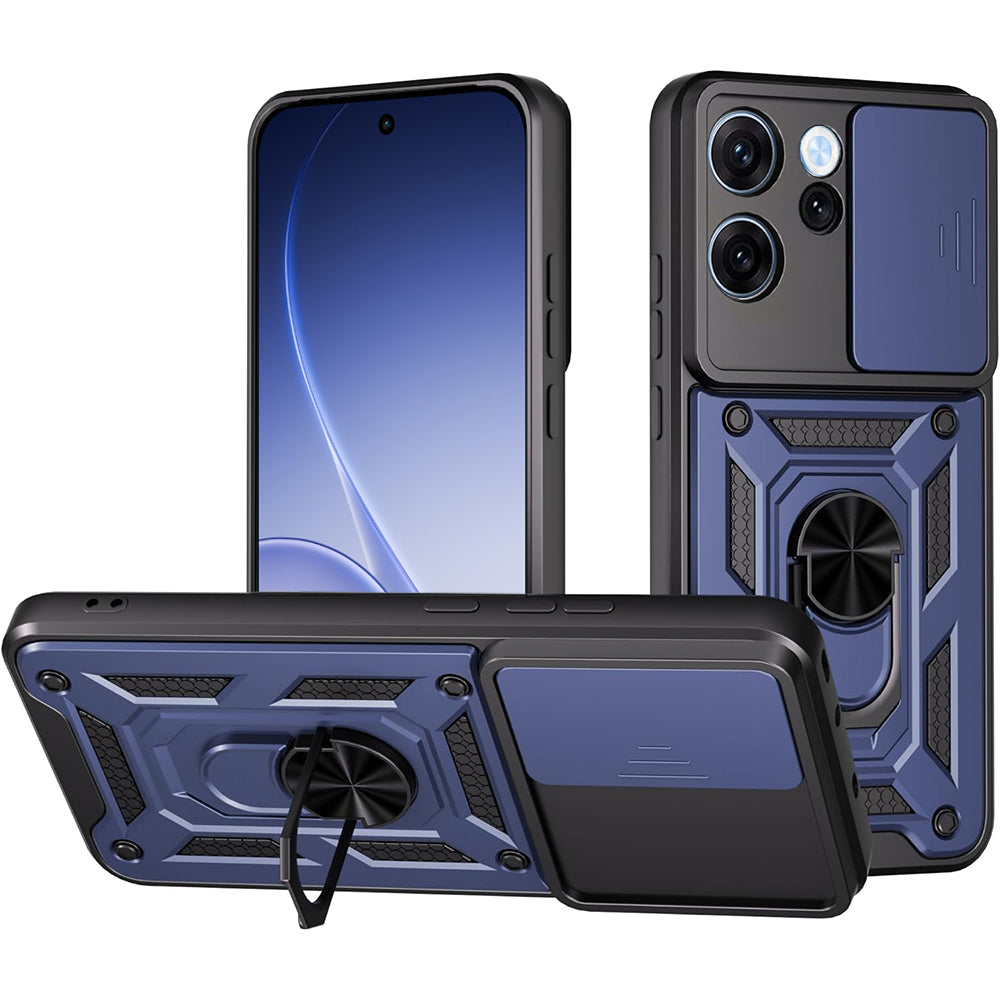 Futrola za Oppo Reno15 FS / Reno15 F, Techsuit, CamShield, Plava