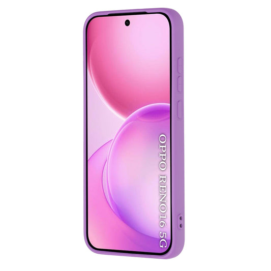 Maska za Oppo Reno16, Techsuit, SoftFlex, Ljubičasta