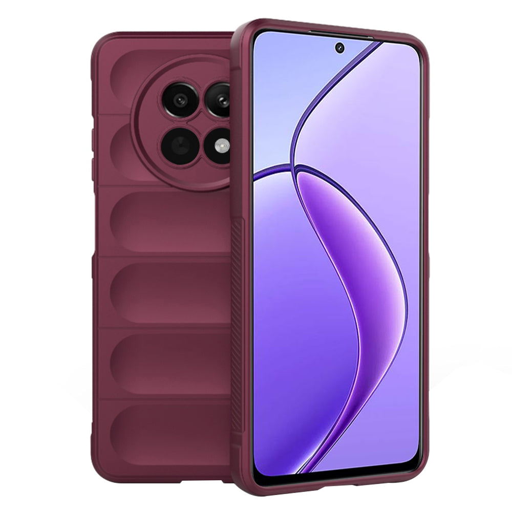 Maska za Realme 12x / 12, Techsuit, Magic Shield, Bordo