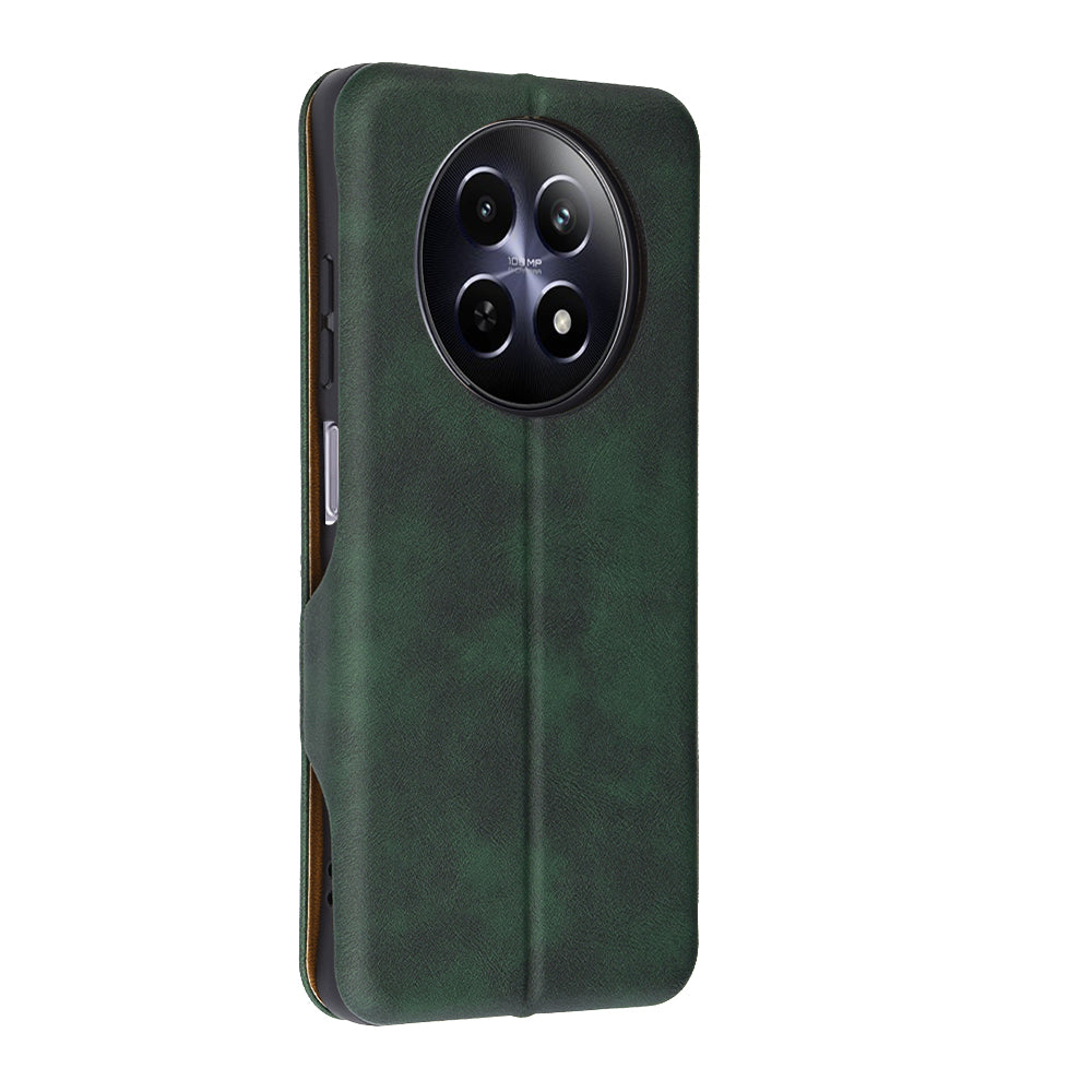 Futrola za Realme 12x / 12, Techsuit, Safe Wallet Plus, Zelena