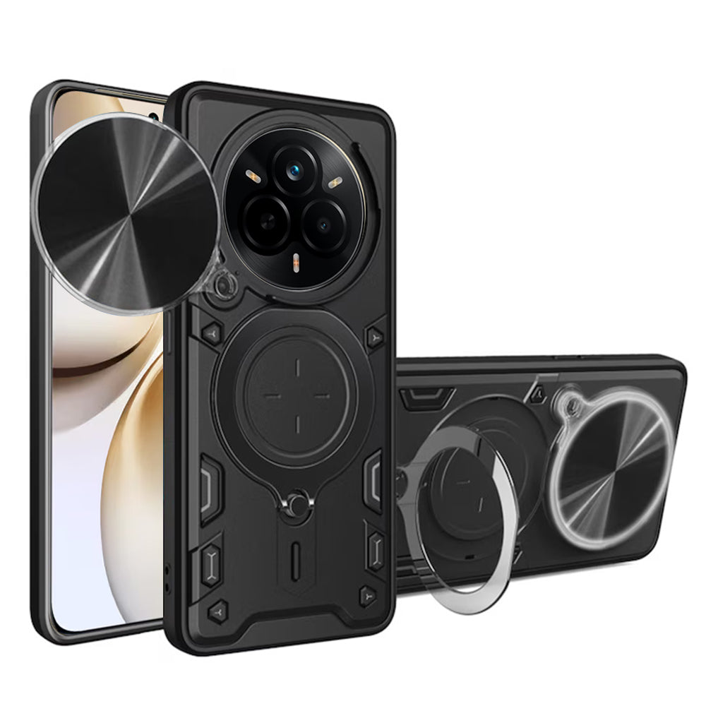Maska za Realme 14 Pro+, Techsuit, CamGuard Pro, Crna