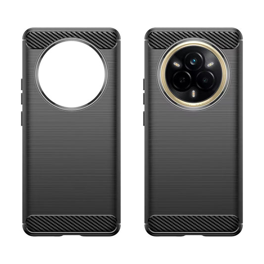 Maska za Realme 14 Pro, Techsuit, Karbon, Crna
