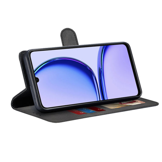 Futrola za Realme C53, Techsuit, Diary Book, Crna