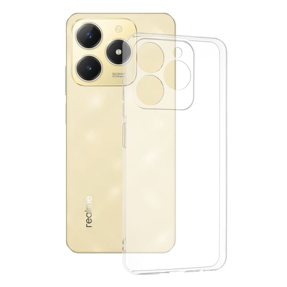 Maska za Realme C61, Techsuit, Prozirna, Transparentna