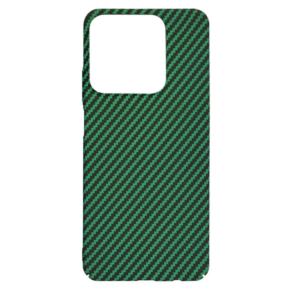 Maska za Realme C63 / C61, Techsuit, Carbonite FiberShell, Zelena