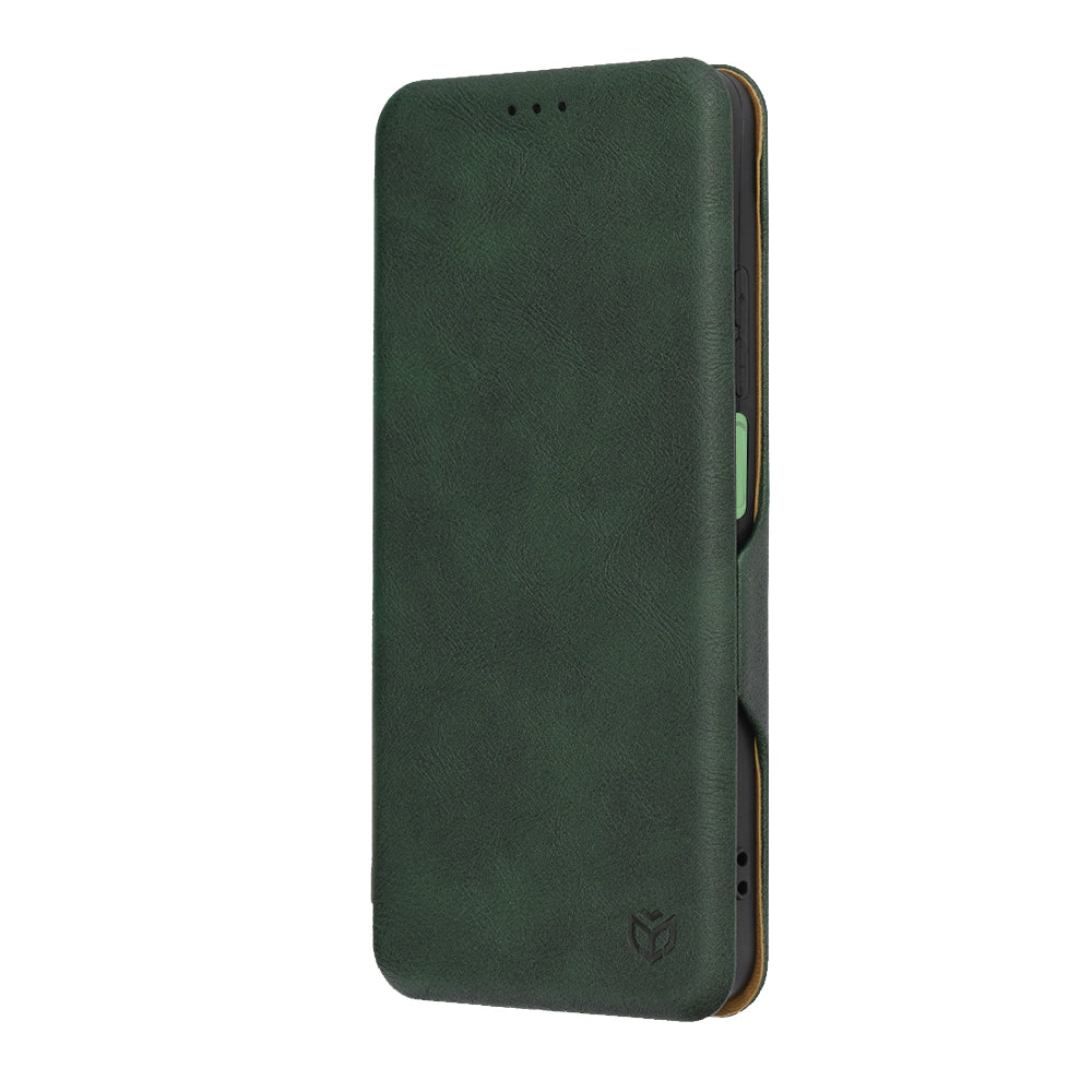 Futrola za Realme C67 4G, Techsuit, Safe Wallet Plus, Zelena