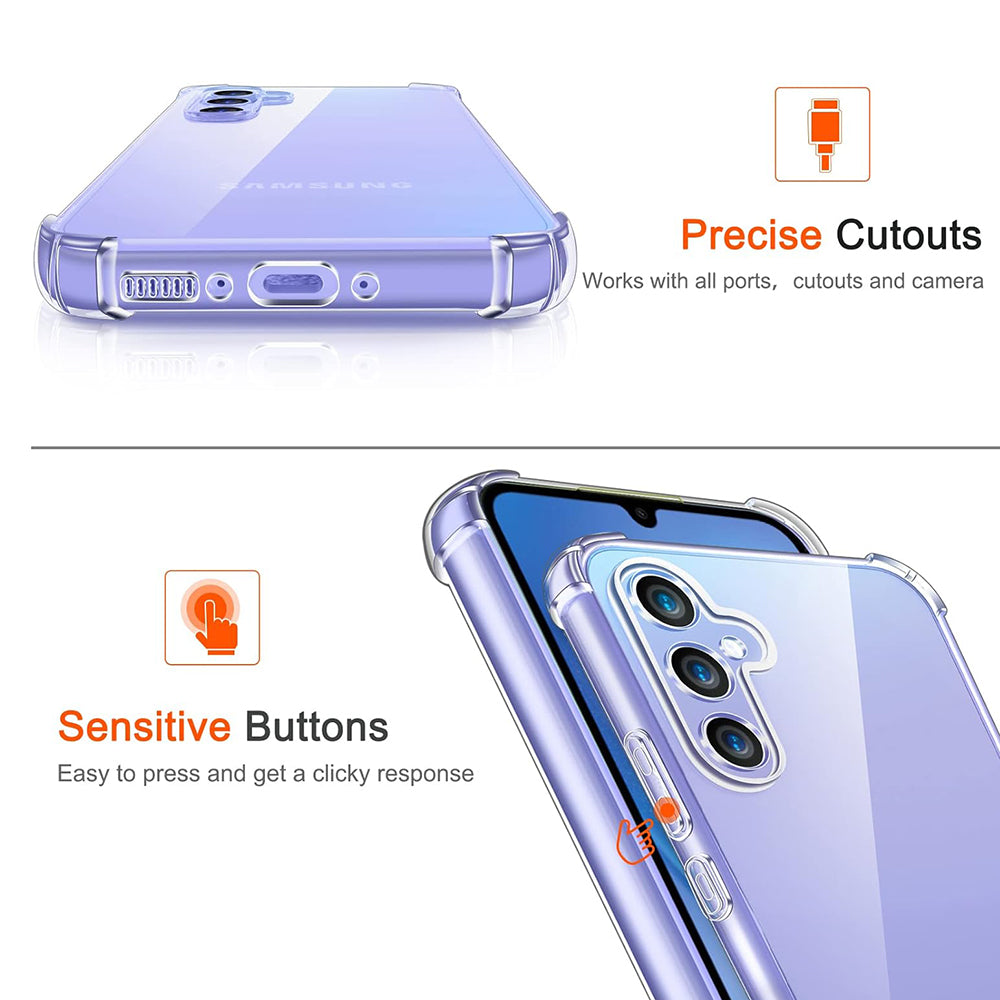 Maska za Realme C75 5G, Techsuit, Shockproof Clear, Prozirna