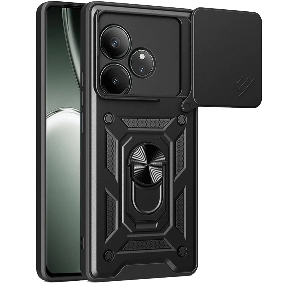 Maska za Realme GT 6T / GT 6, Techsuit, CamShield, Crna