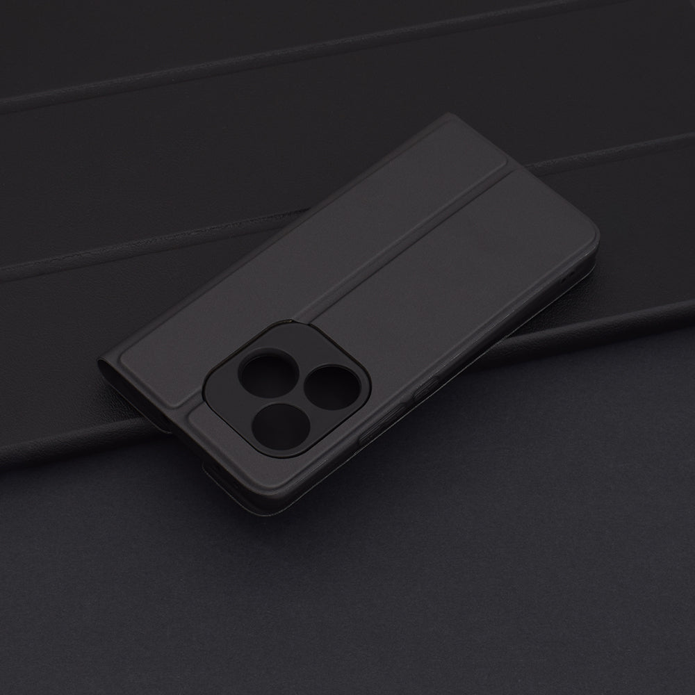 Futrola za Realme GT 6T / GT 6, Techsuit, Magskin Book, Crna