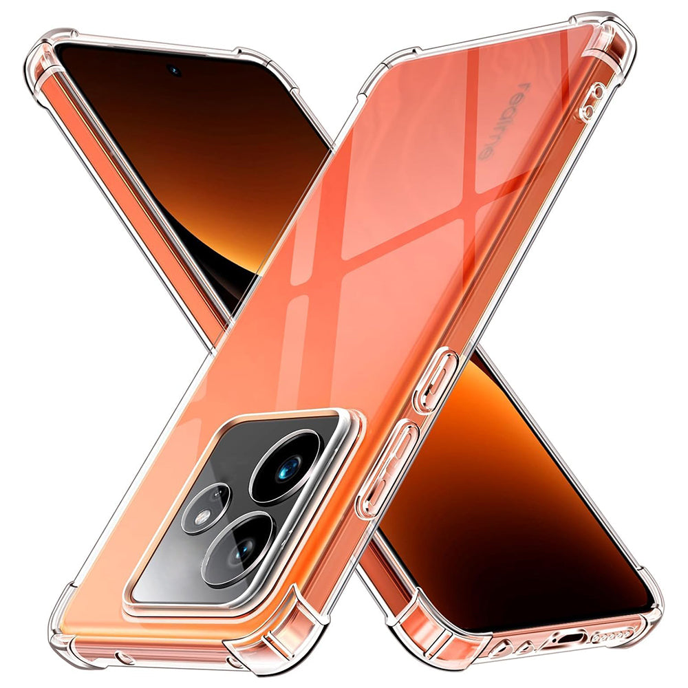 Maska za Realme GT 7, Techsuit, Shockproof Clear, Prozirna