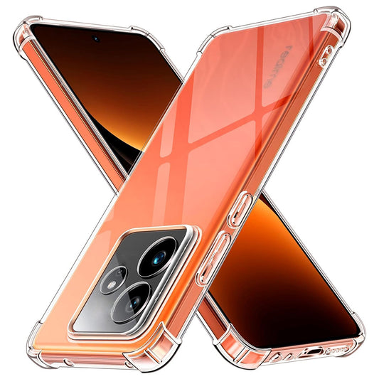 Maska za Realme GT 7, Techsuit, Shockproof Clear, Prozirna
