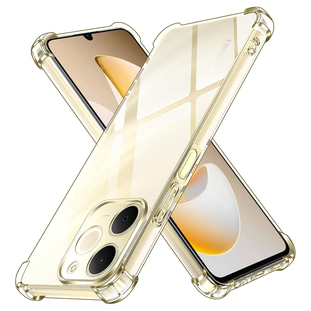 Futrola za Realme Note 70T, Techsuit, Shockproof Clear, Prozirna
