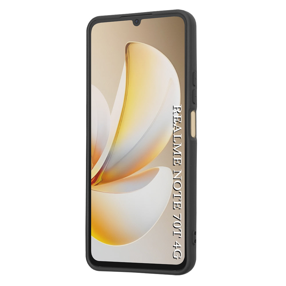 Futrola za Realme Note 70T, Techsuit, SoftFlex, Crna
