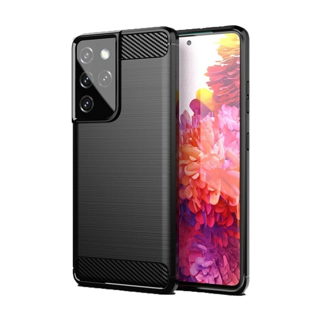 Maska za Samsung Galaxy A23 5G A236, OEM, Carbon Pro, Crna