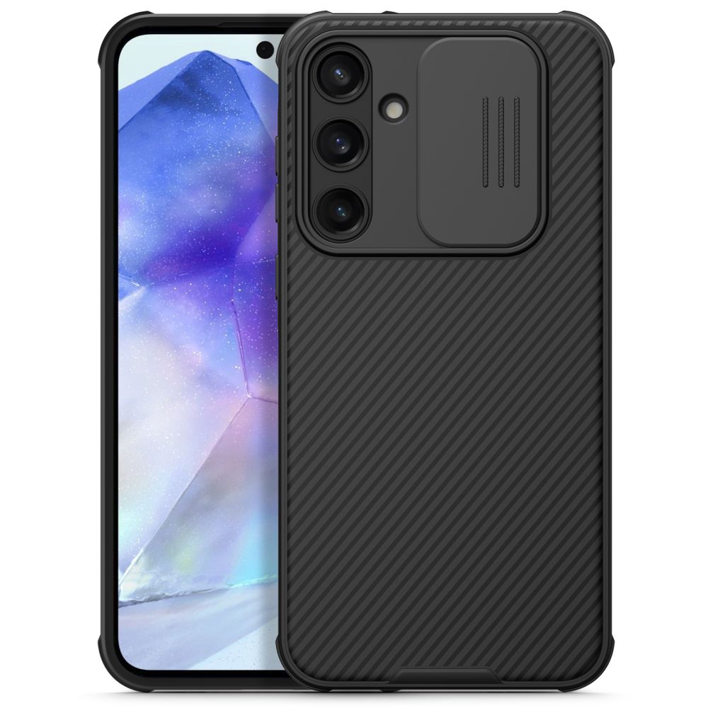 Futrola za Samsung Galaxy A55 5G A556, Nillkin, CamShield Pro, Crna
