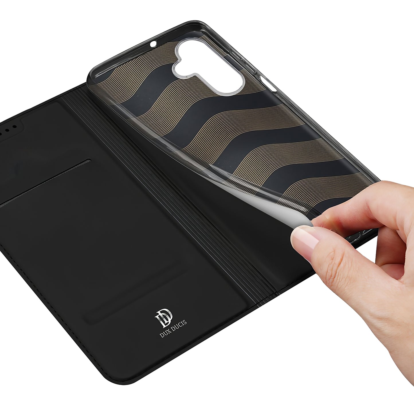Futrola za Samsung Galaxy A55 5G A556, DUX DUCIS, Skin Pro, Crna