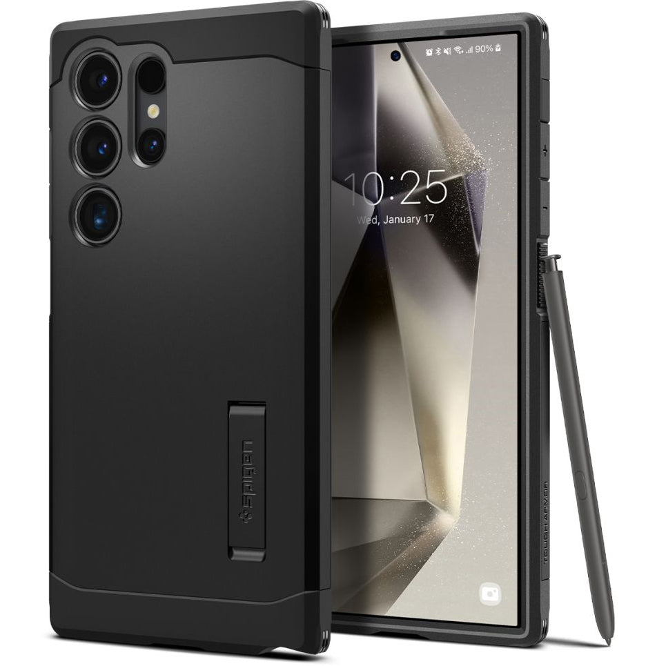 Futrola za Samsung Galaxy S24 Ultra S928, Spigen, Tough Armor, Crna ACS07300