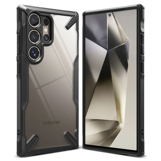 Futrola za Samsung Galaxy S24 Ultra S928, Ringke, Fusion X, Crna