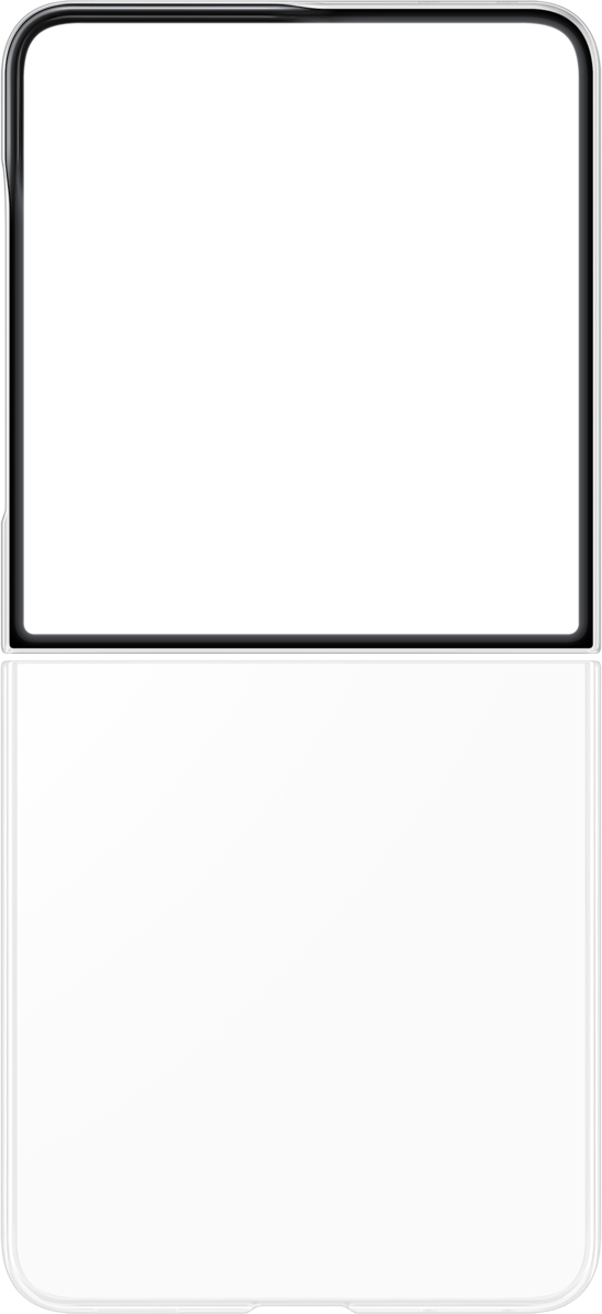 Maska za Samsung Galaxy Z Flip8 F776, Clear Case, Prozirna EF-QF776CTEGWW