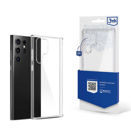 Futrola za Samsung Galaxy S24 Ultra S928, 3MK, Prozirna, Transparentna