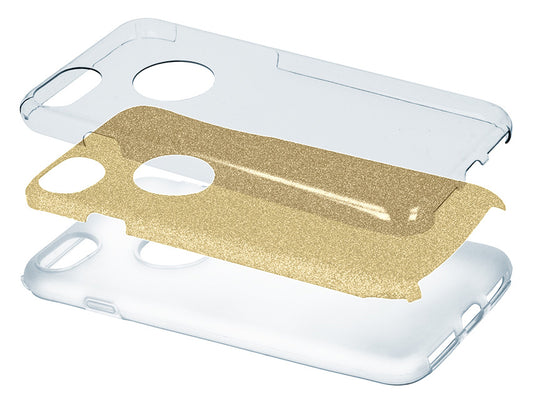 Maska za Samsung Galaxy A25 A256, OEM, Glitter, Zlatna