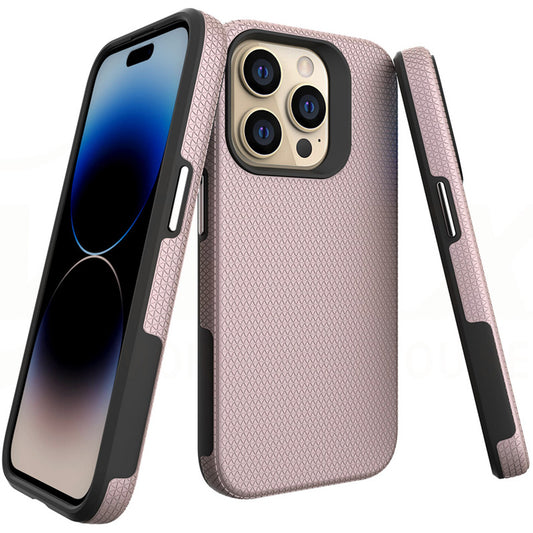 Maska za Samsung Galaxy A15 5G A156 / A15 A155, Vmax, Triangle, Ružičasto Zlatna