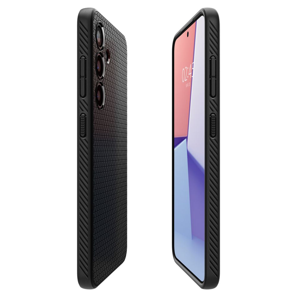 Futrola za Samsung Galaxy S24 S921, Spigen, Liquid Air, Crna ACS07347