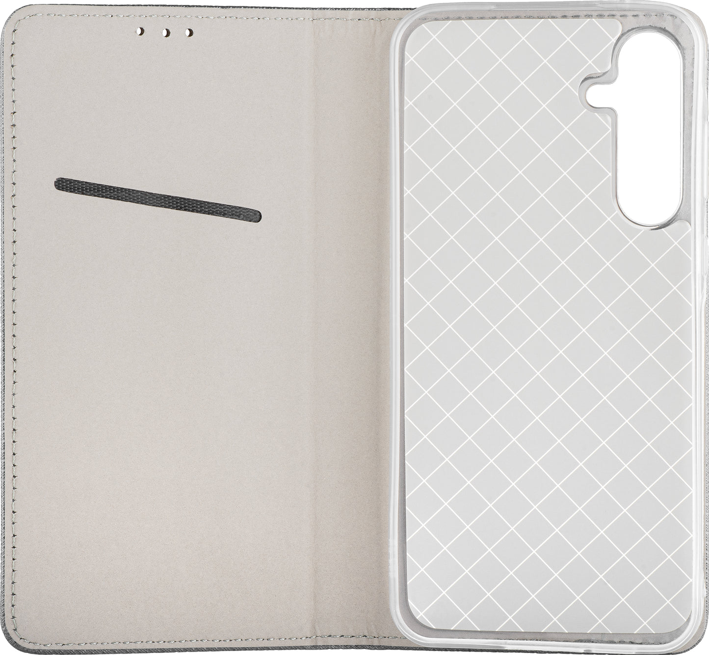 Maska za Samsung Galaxy J3 (2017) J330, OEM, Smart Magnet, Siva