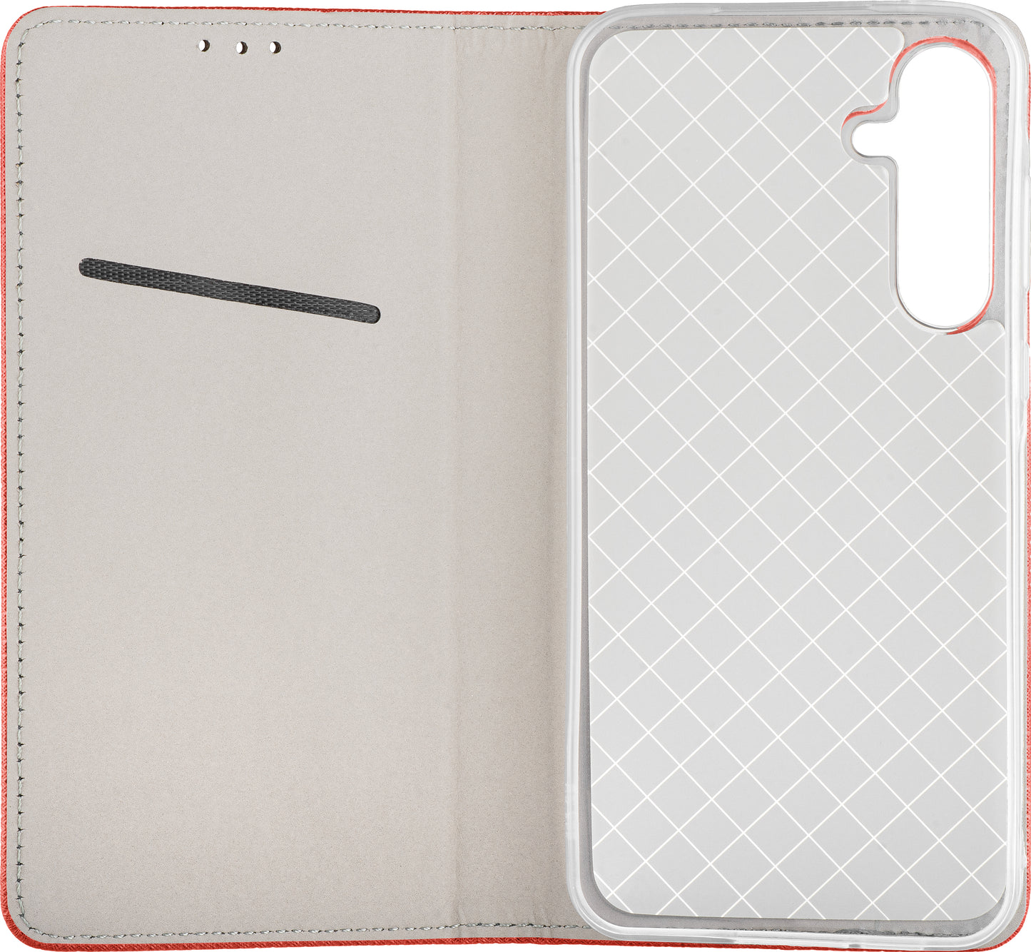 Futrola za Samsung Galaxy A26 A266, OEM, Smart Magnet, Crvena