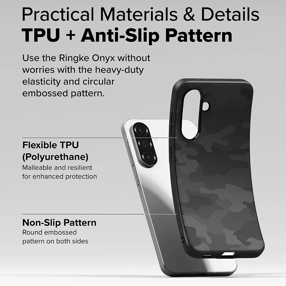 Futrola za Samsung Galaxy A56 A566 / A36 A366, Ringke, Onyx Camo, Crna
