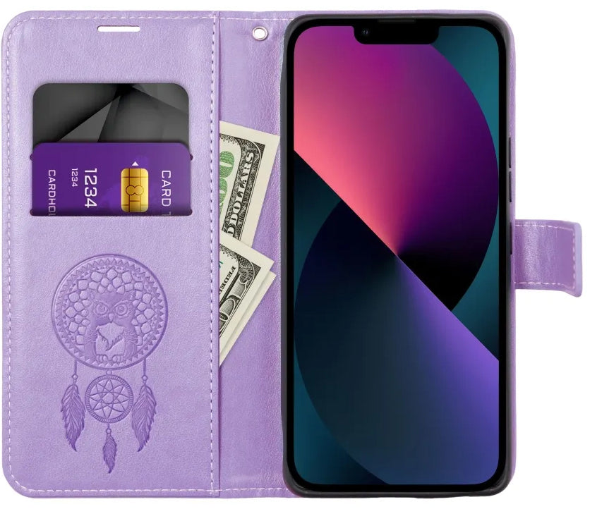 Maska za Samsung Galaxy A52s 5G A528 / A52 5G A526 / A52 A525, OEM, MEZZO Dream Catcher, Ljubičasta
