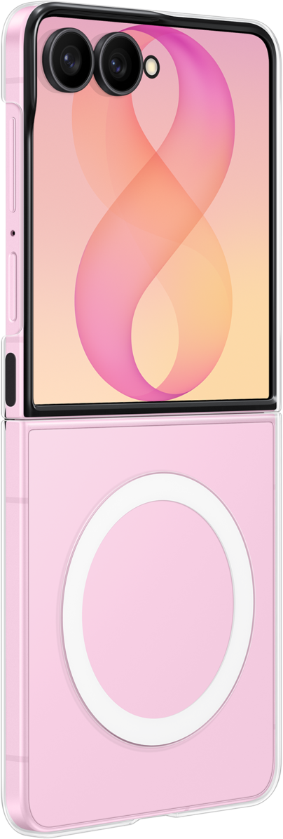 Maska za Samsung Galaxy Z Flip8 F776, Clear Magnet, Prozirna EF-CF776CTEGWW