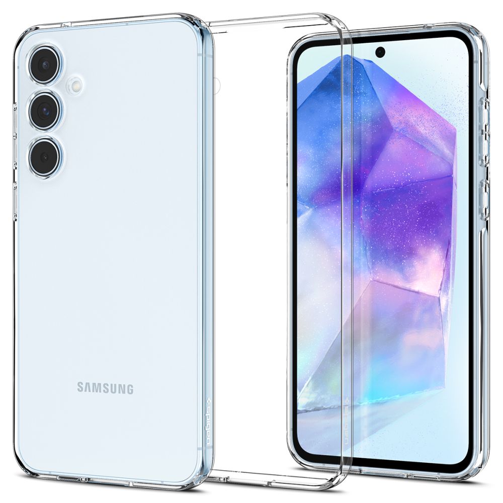Futrola za Samsung Galaxy A55 5G A556, Spigen, Liquid Crystal, Prozirna ACS07537