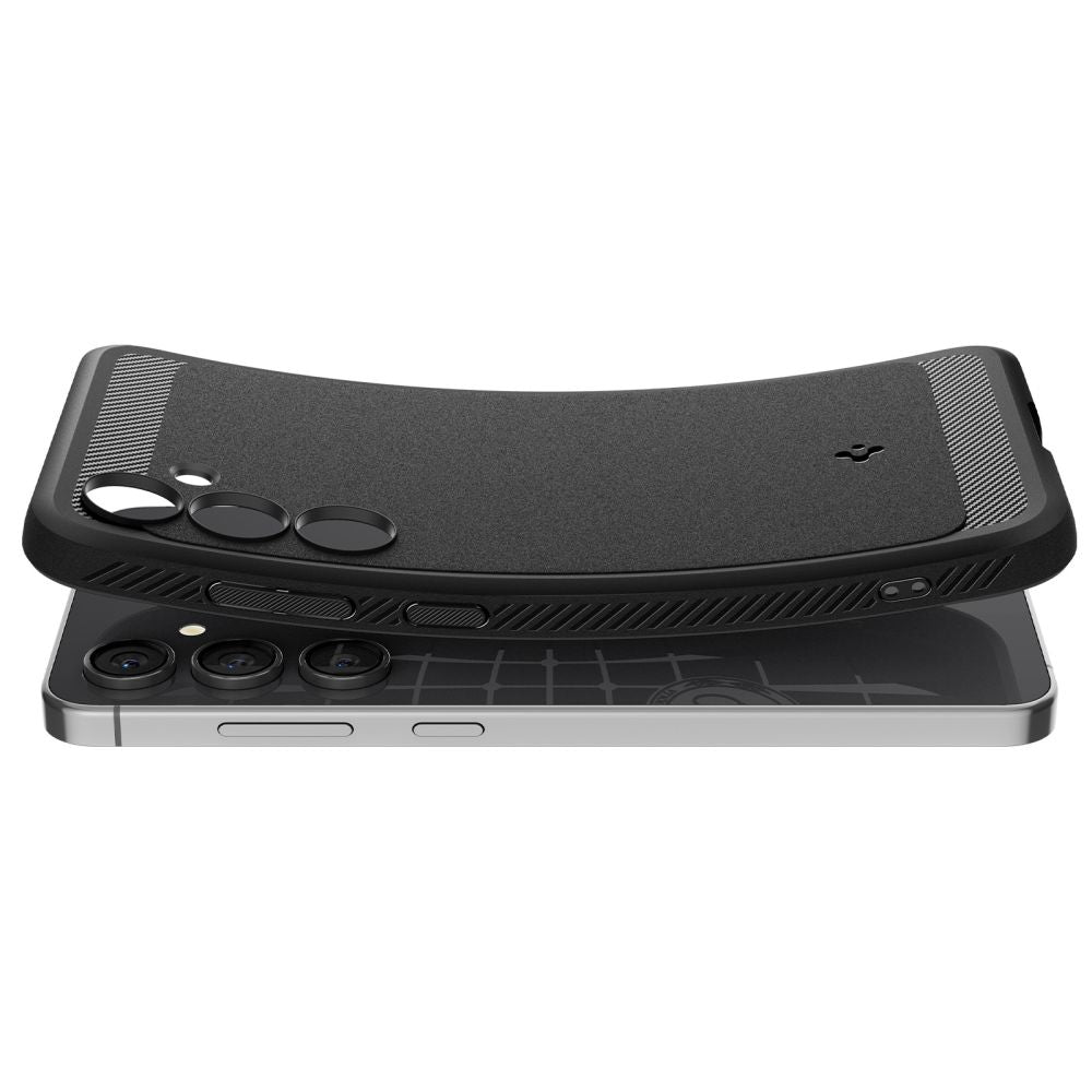 Futrola za Samsung Galaxy S24 FE S721, Spigen, Rugged Armor, Crna ACS08578