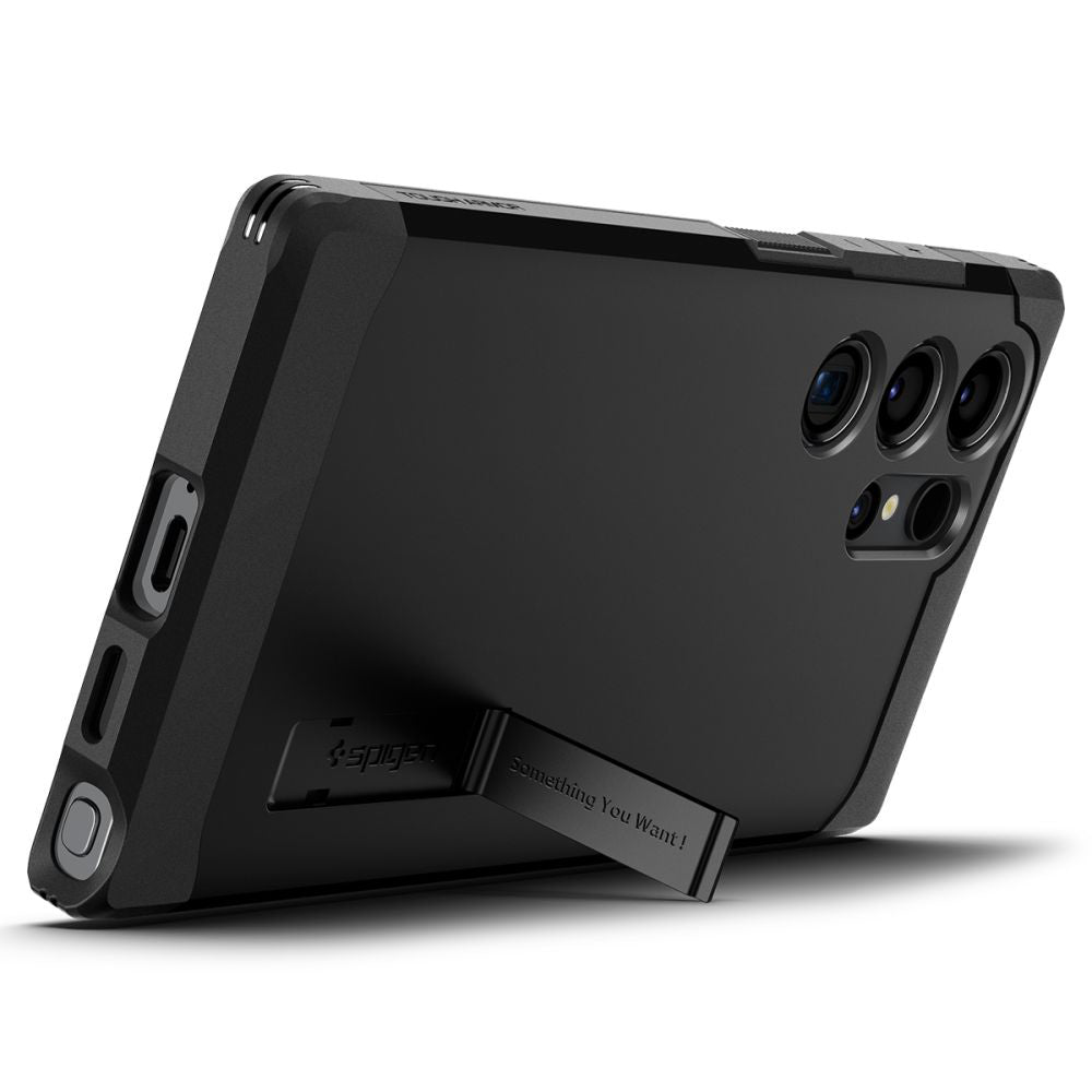 Futrola za Samsung Galaxy S24 Ultra S928, Spigen, Tough Armor, Crna ACS07300