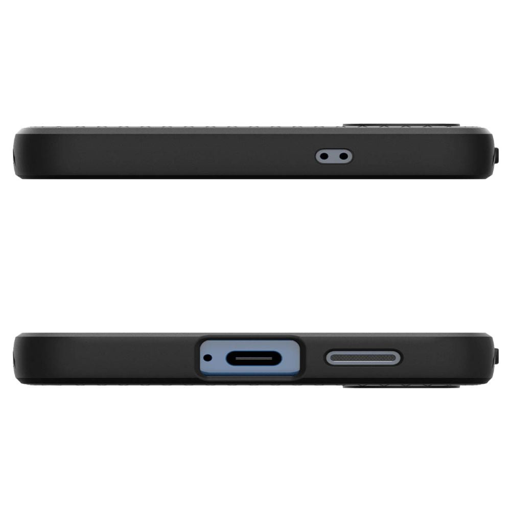 Futrola za Samsung Galaxy S25 S931, Spigen, Liquid Air, Crna ACS09000