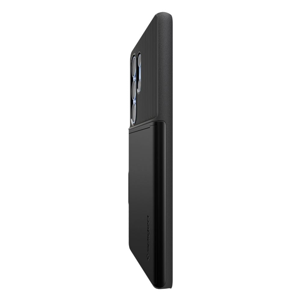Futrola za Samsung Galaxy S25 Ultra S938, Spigen, Slim Armor CS, Crna ACS08967