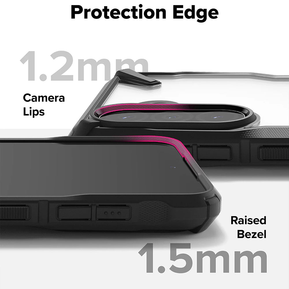 Futrola za Samsung Galaxy A56 A566 / A36 A366, Ringke, Fusion X, Crna